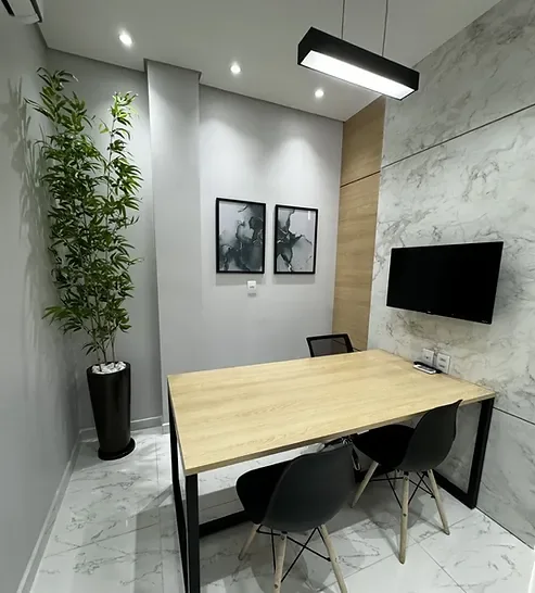 Sala de atendimento profissional do Vera Cruz em Joinville
