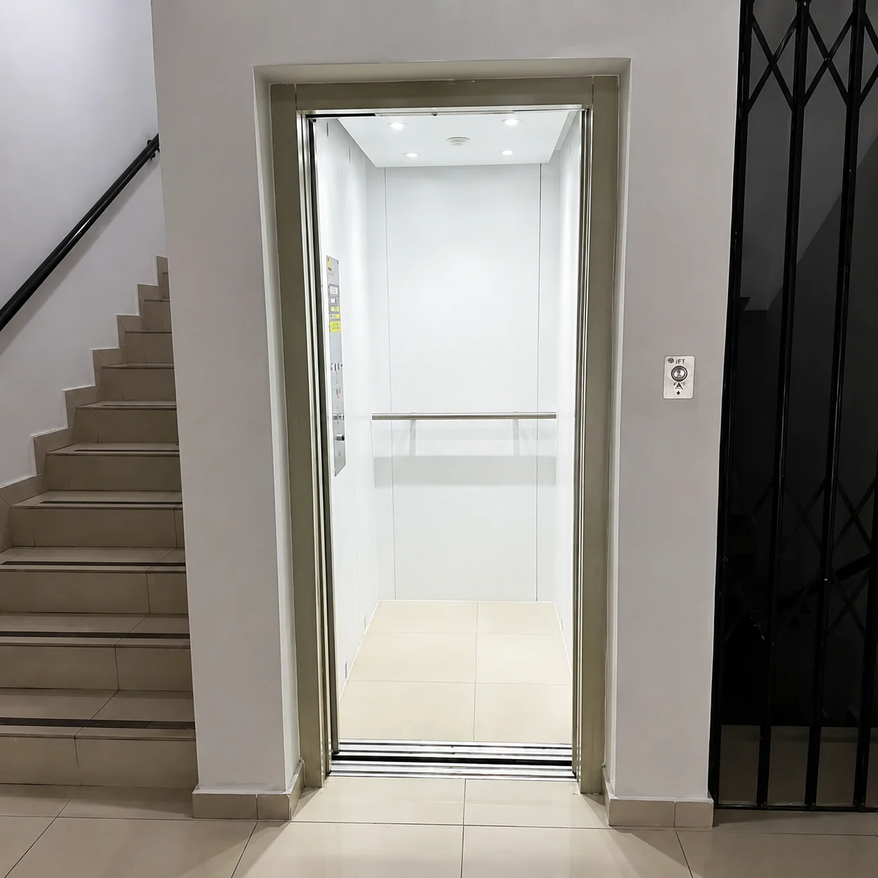 Elevador acessível na estrutura da Vera Cruz